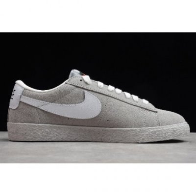 Nike Erkek Blazer Premium Retro Soft Gri Kaykay Ayakkabı Türkiye - 7D4DZRA2